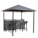 Gazebo Bar and Stool Set