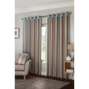 Lewis's Bentley Eyelet Curtains - Duck Egg