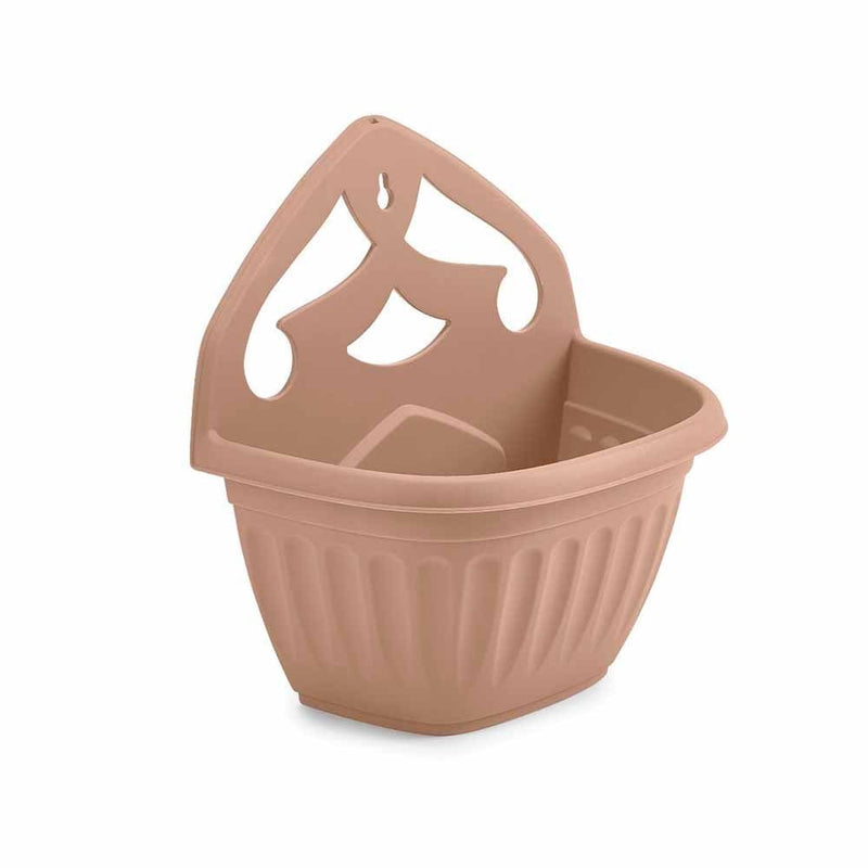 Athens Wall Planter 32cm- Taupe