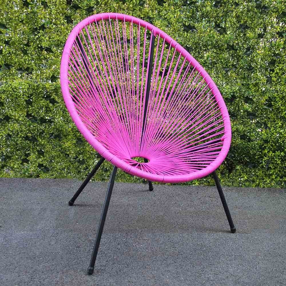 Garden String Chair - Pink