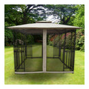 Silver & Stone Outdoor Winchester Premium Gazebo 3m x 3m - Beige