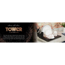 Rose Gold Dish Rack with Tray