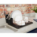 Rose Gold Dish Rack with Tray