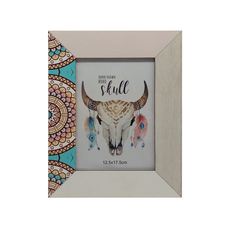 Bohemian Wooden Frame 5x7