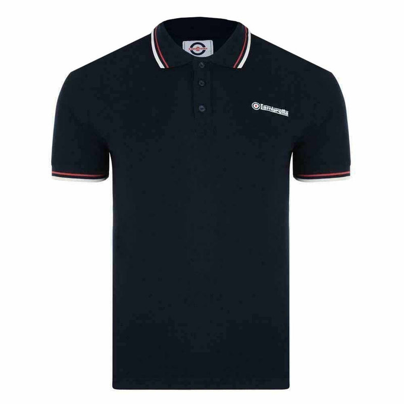 Twin Tipped Polo Shirt - Navy