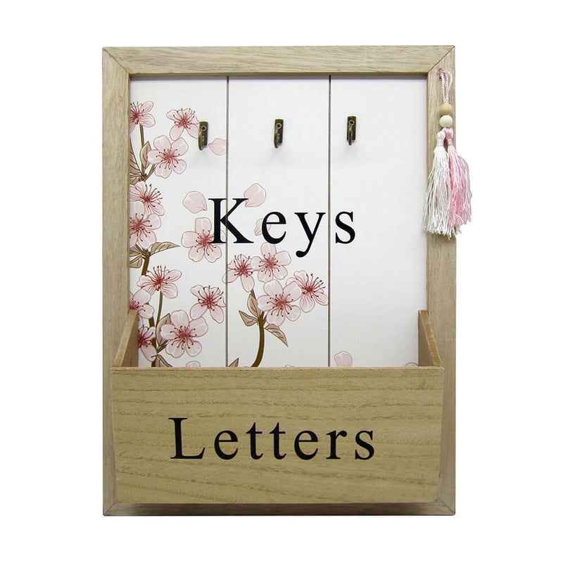 Oriental Blossom Key & Letter Shelf