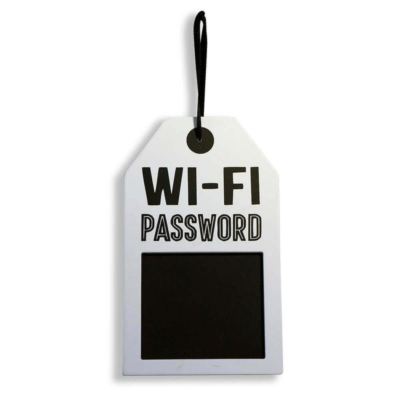 Wooden Board Wifi Sign