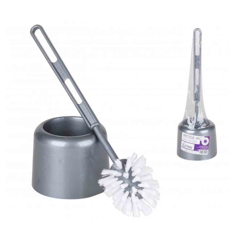 Silver Toilet Brush