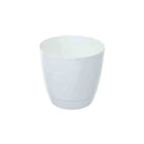 Round Indoor Pot 18cm- Cool Grey