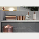 Lewis's Set of 3 Copper Finish Canisters