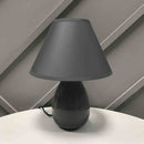 Grace Table Lamp - Grey size 22.5cm x 29cm