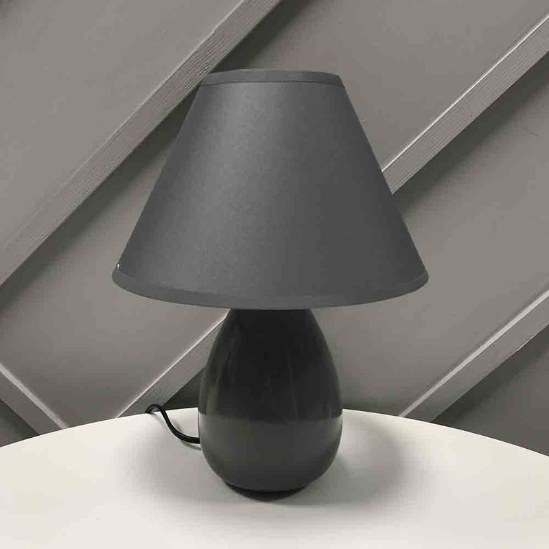 Grace Table Lamp - Grey size 22.5cm x 29cm