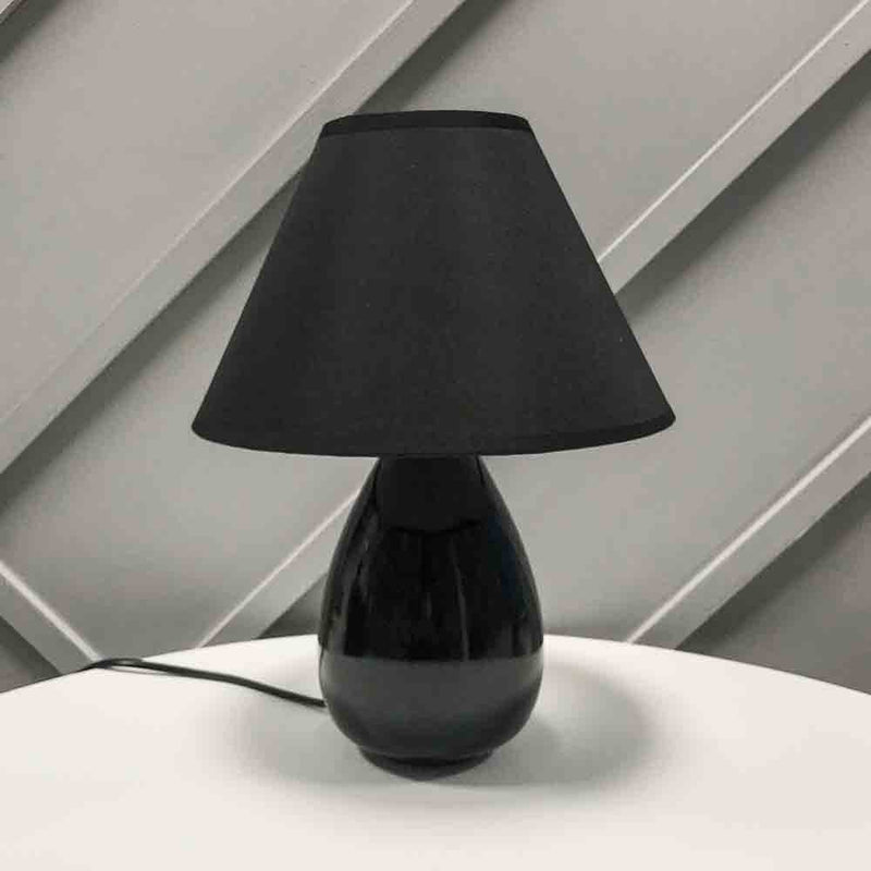Grace Table Lamp - Black size 22.5cm x 29cm