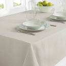 Country Club Grey Linen Tablecloth