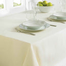 Cream Linen Tablecloth 130x228cm