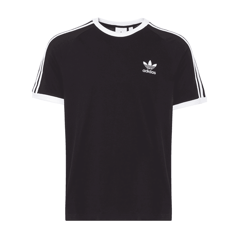 Adidas 3 Stripes T-Shirt - Black
