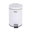 3 Litre White Soft Close Bin
