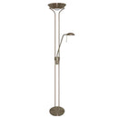 Mother and Child Brass Floor Lamp