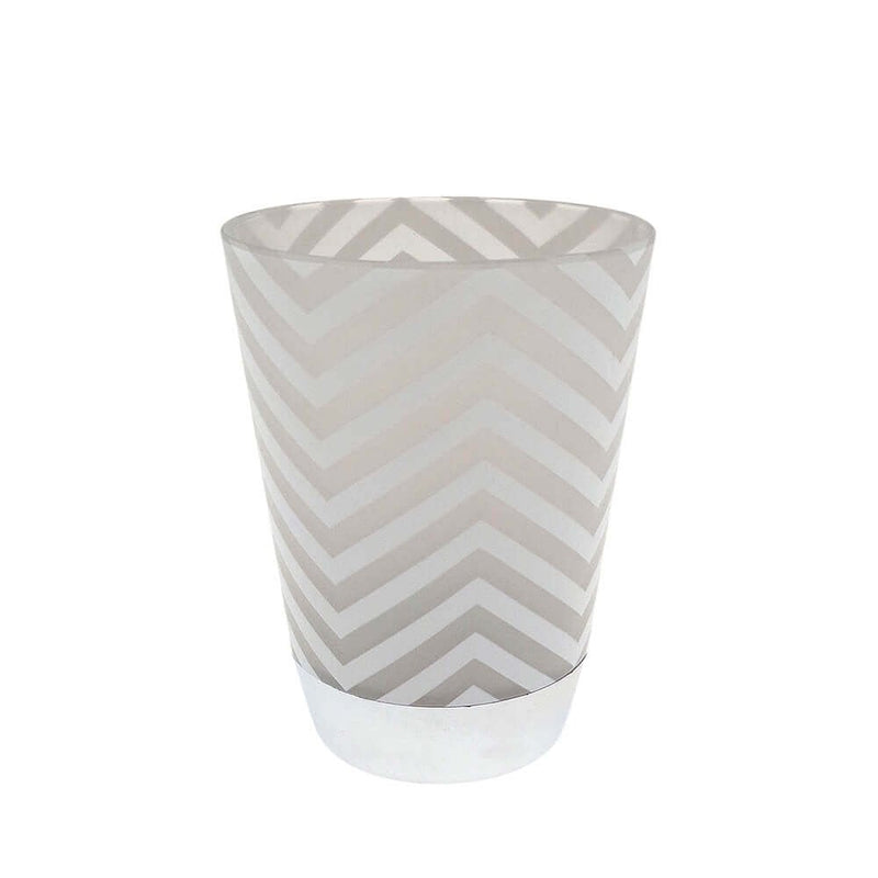4 Piece Chevron Stripe Bathroom Set