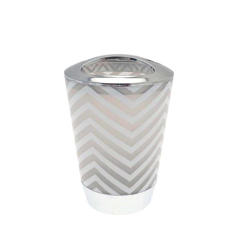 4 Piece Chevron Stripe Bathroom Set