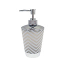 4 Piece Chevron Stripe Bathroom Set