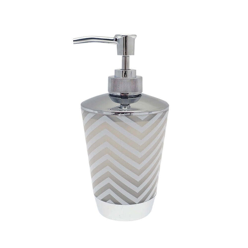 4 Piece Chevron Stripe Bathroom Set