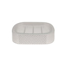 4 Piece Chevron Stripe Bathroom Set