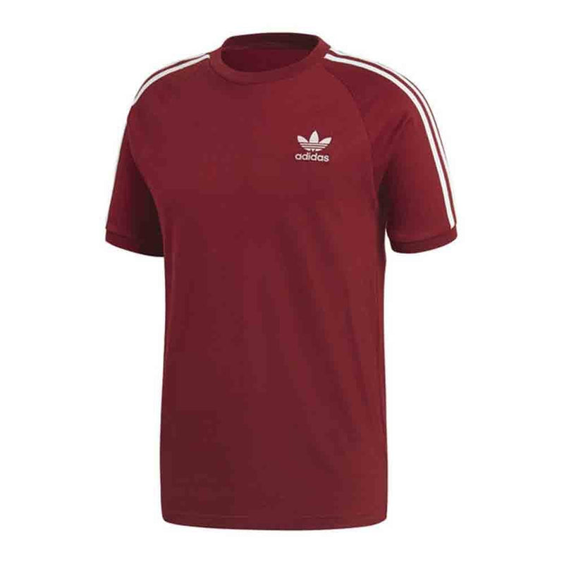 Adidas 3 Stripes T-Shirt - Red