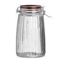 Rose Gold Clip Top Cannister Large