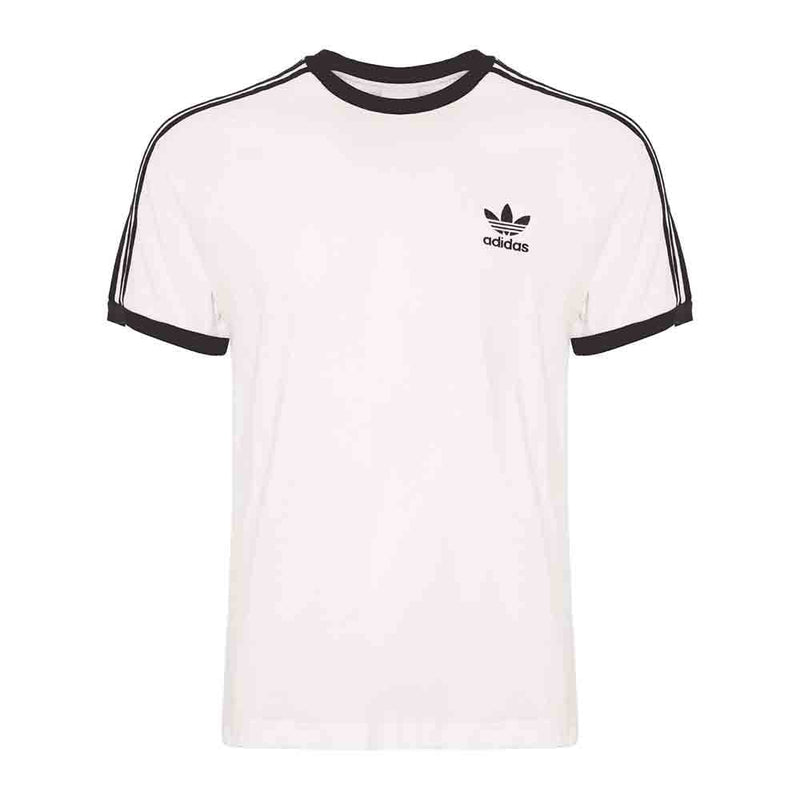 Adidas 3 Stripes T-Shirt - White