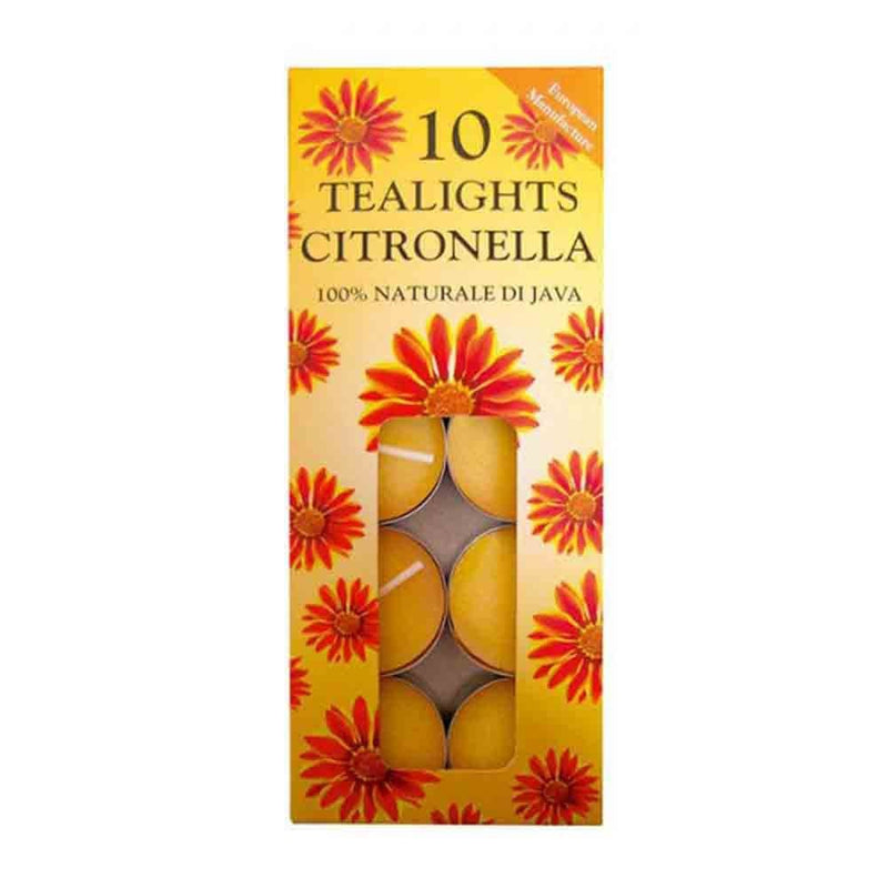 Citronella 10PK Outdoor Tealights