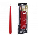 4 Pack Red Dinner Candles