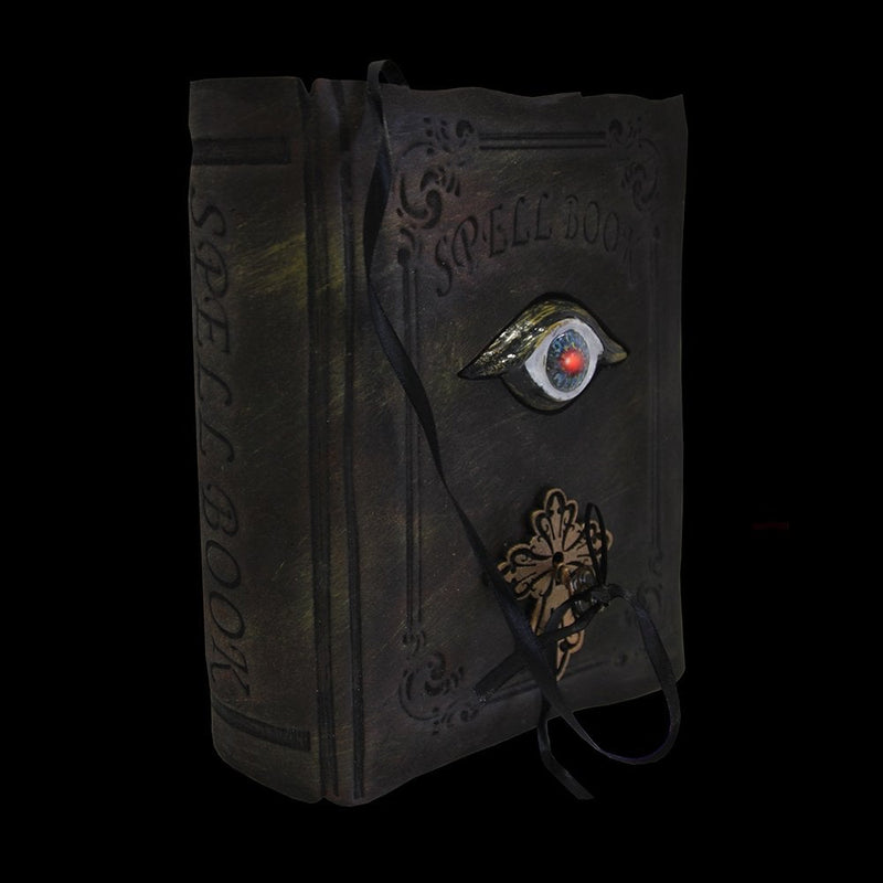 Halloween Animated Magic Book Of Spell Book 46cm with Lights
