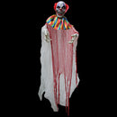 Halloween Hanging Light Up Clown 46cm