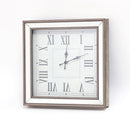 Large Beaded Mirror Clock