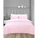 Polka Dot/Window Pane Twin Pack Duvet Set