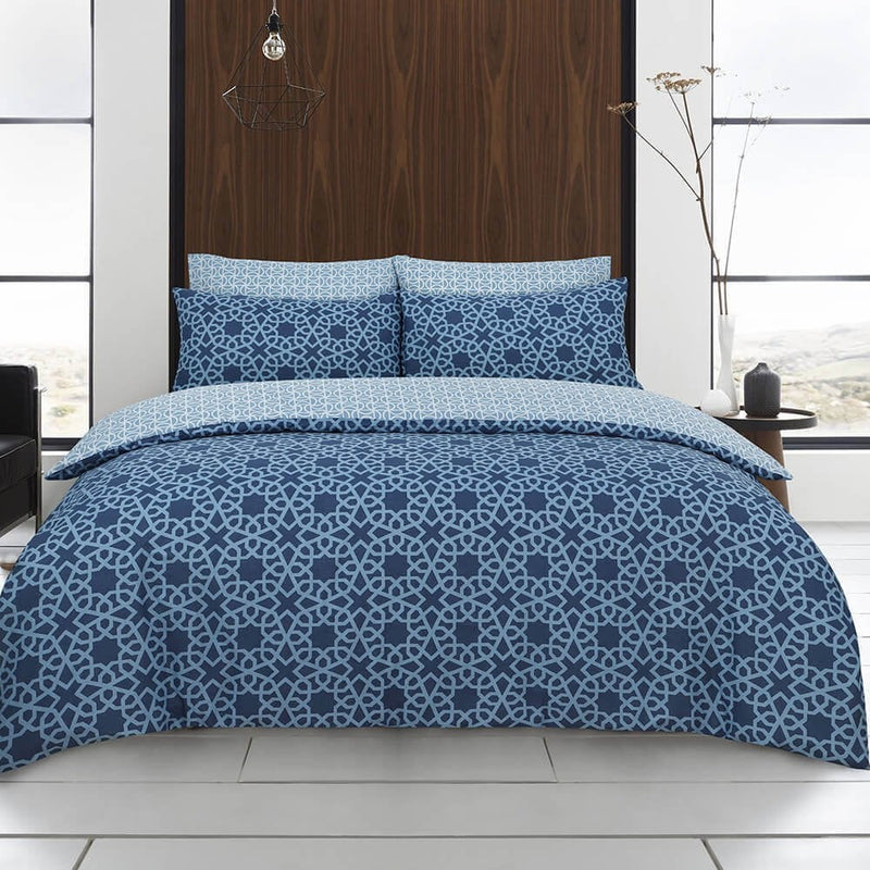 Honeycomb/Caine Twin Pack Duvet Set