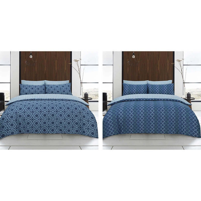 Honeycomb/Caine Twin Pack Duvet Set