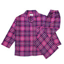 Pink Check Flannel Pyjama Set