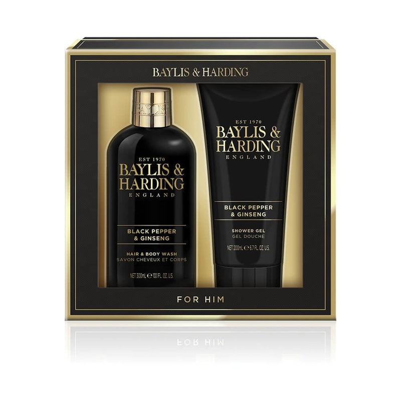 Men's Black Pepper & Ginseng Grooming Duo Gift Set