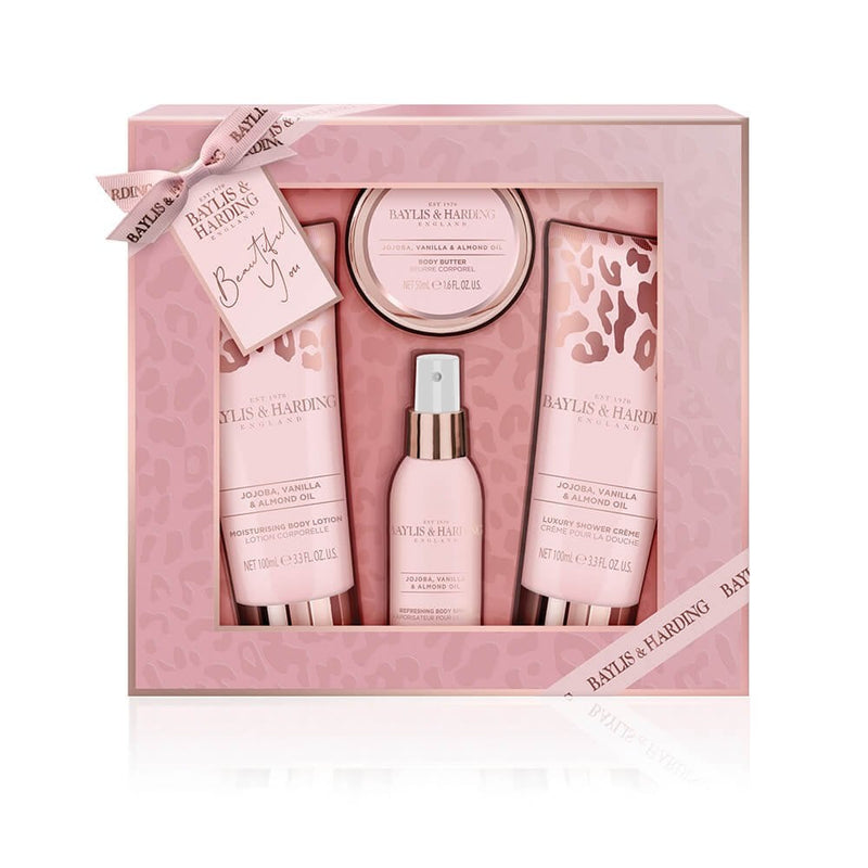 Jojoba, Vanilla & Almond Oil Pampering Collection Gift Set