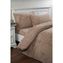 Supersoft Teddy Duvet Set - Mink