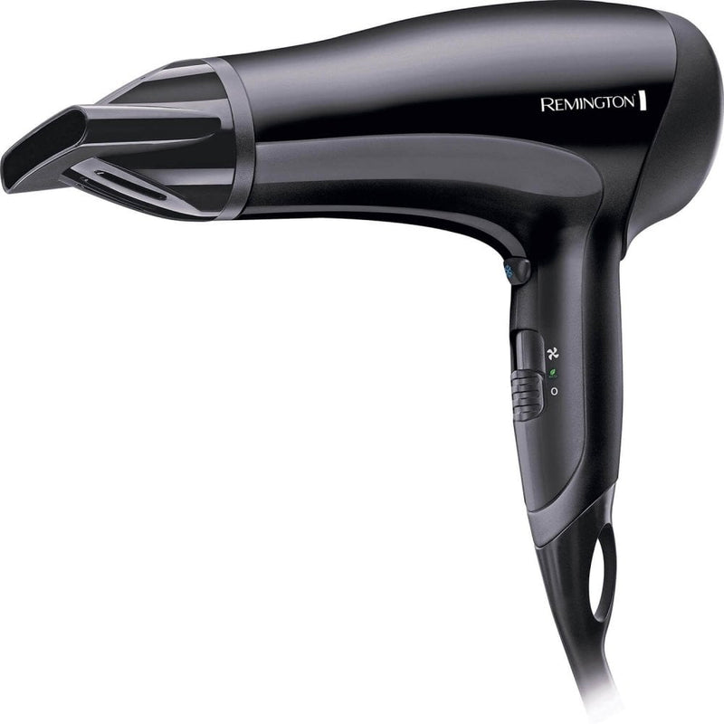 Remington Powerdry 2000W Black Removeable Filter Hairdryer Hair Styling Dryer