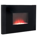 Beldray Atlanta Audio 1000W/2000W Led Wall Fire - Black