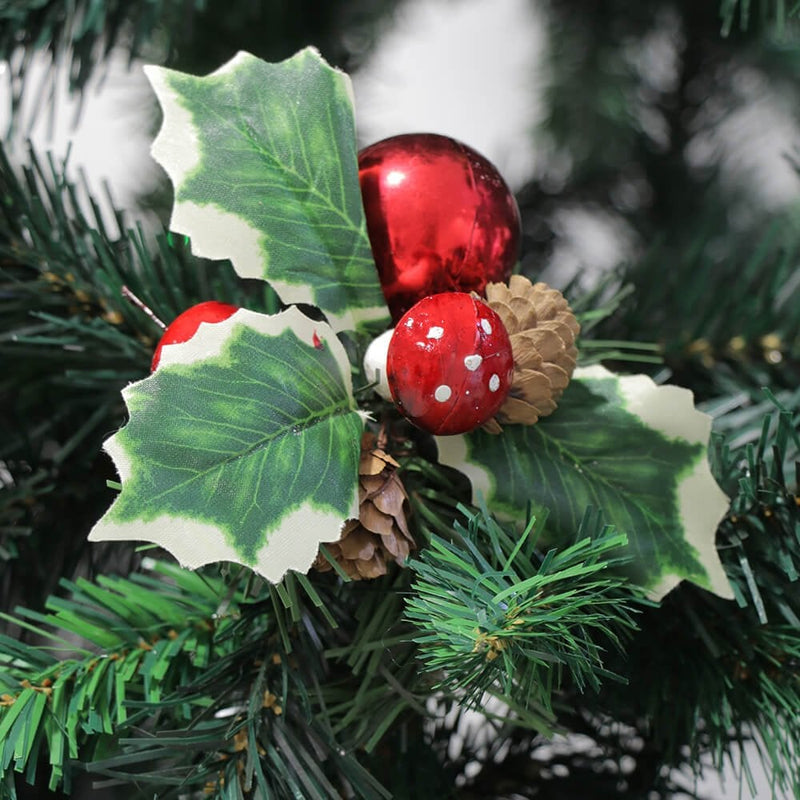 Red Ball & Fern Stem