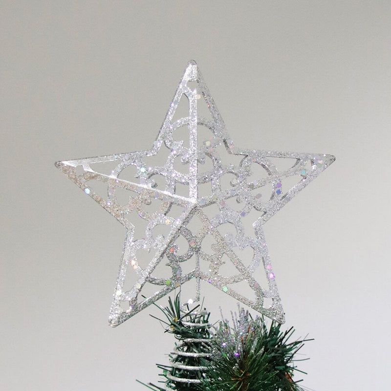 Metal Glitter Tree Top