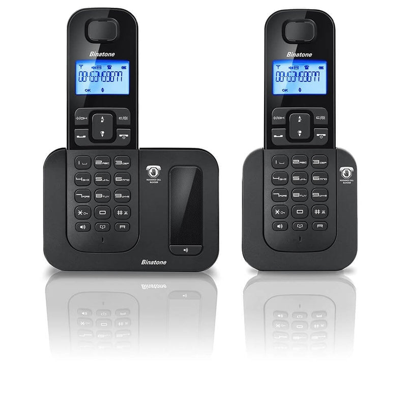 Binatone Call Blocker Twin Home Phone - Black