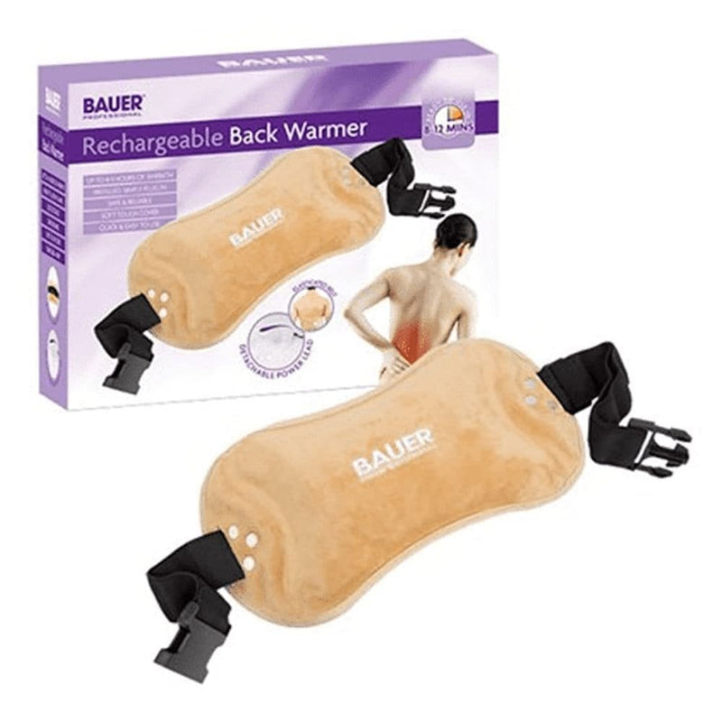 Bauer Rechargeable Wearable Hot Water Bottle - Brown