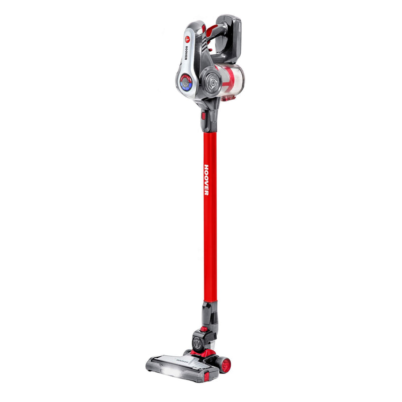 Hoover Discovery 22V 35 Min Cordless Pole Vacuum Cleaner - Silver/Red