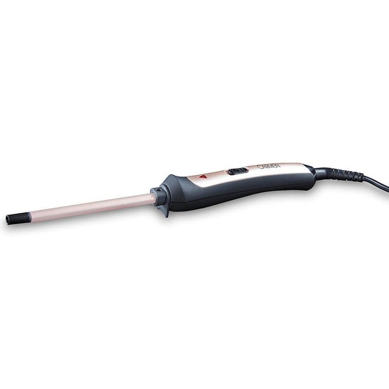 Carmen Noir 9mm Pro Curler Quick Heat Up Hair Styling Curling Tong Styler